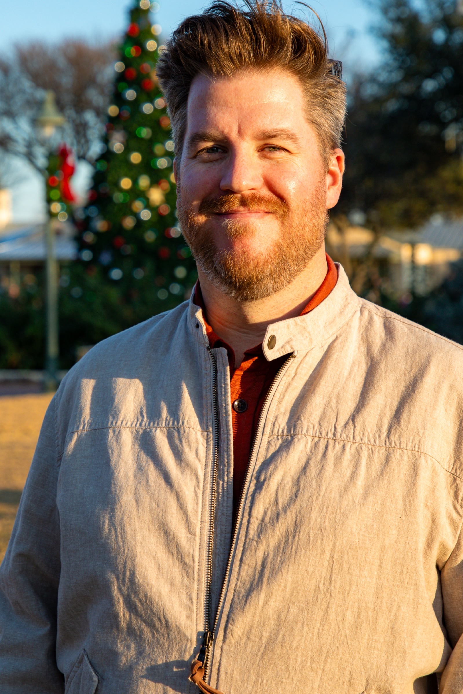 Portrait - golden hour holiday