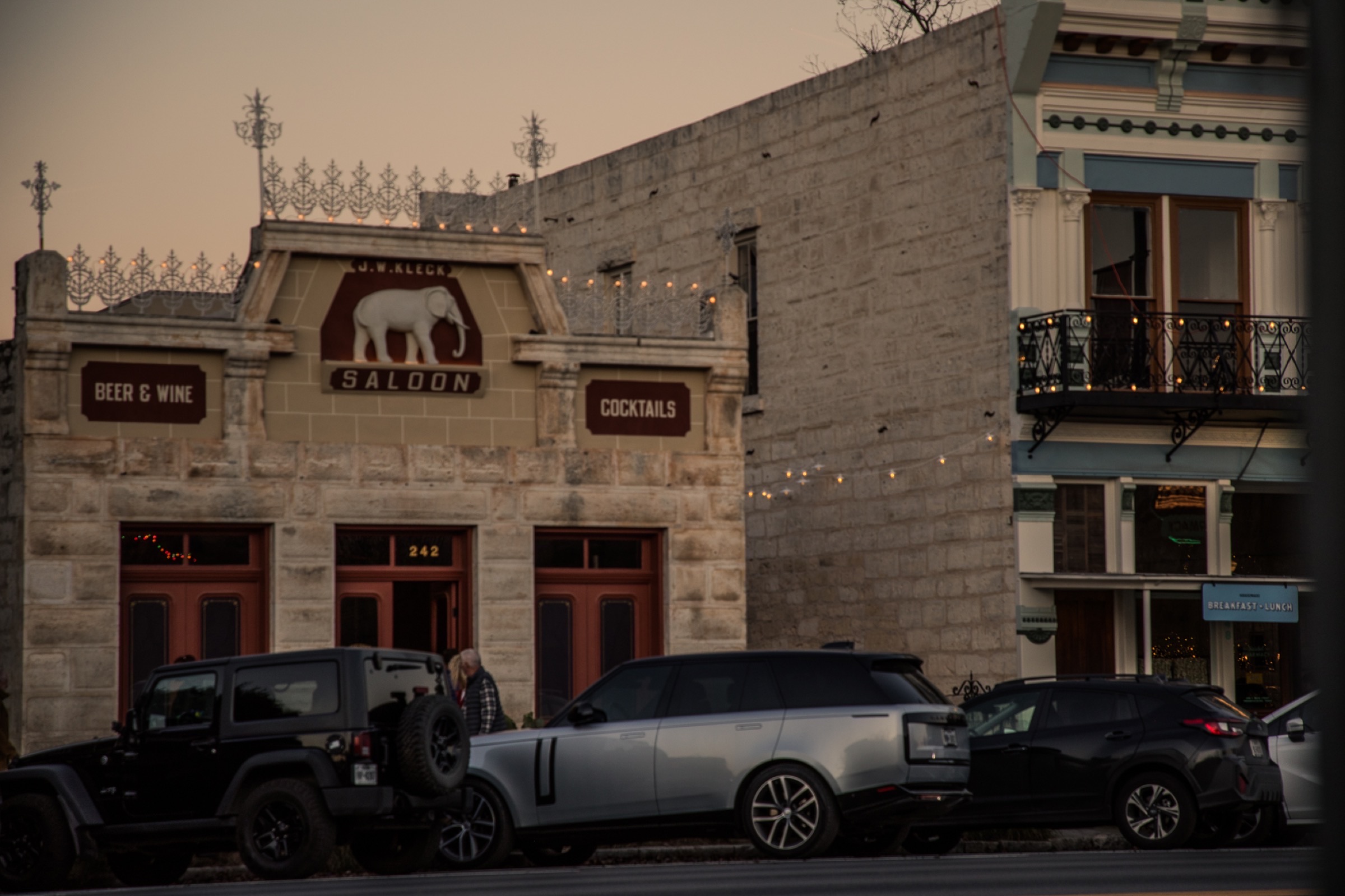 Architecture - White Elephant Saloon historic stone building