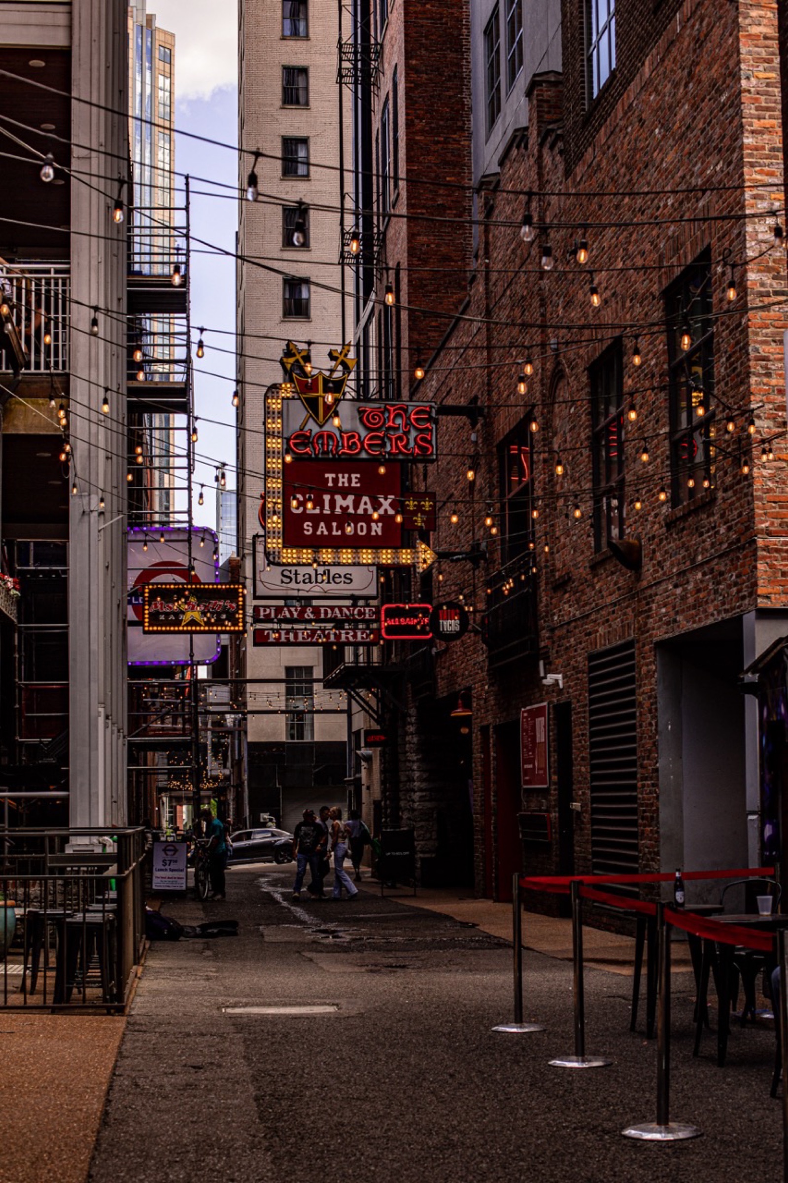 Night out group photography Austin