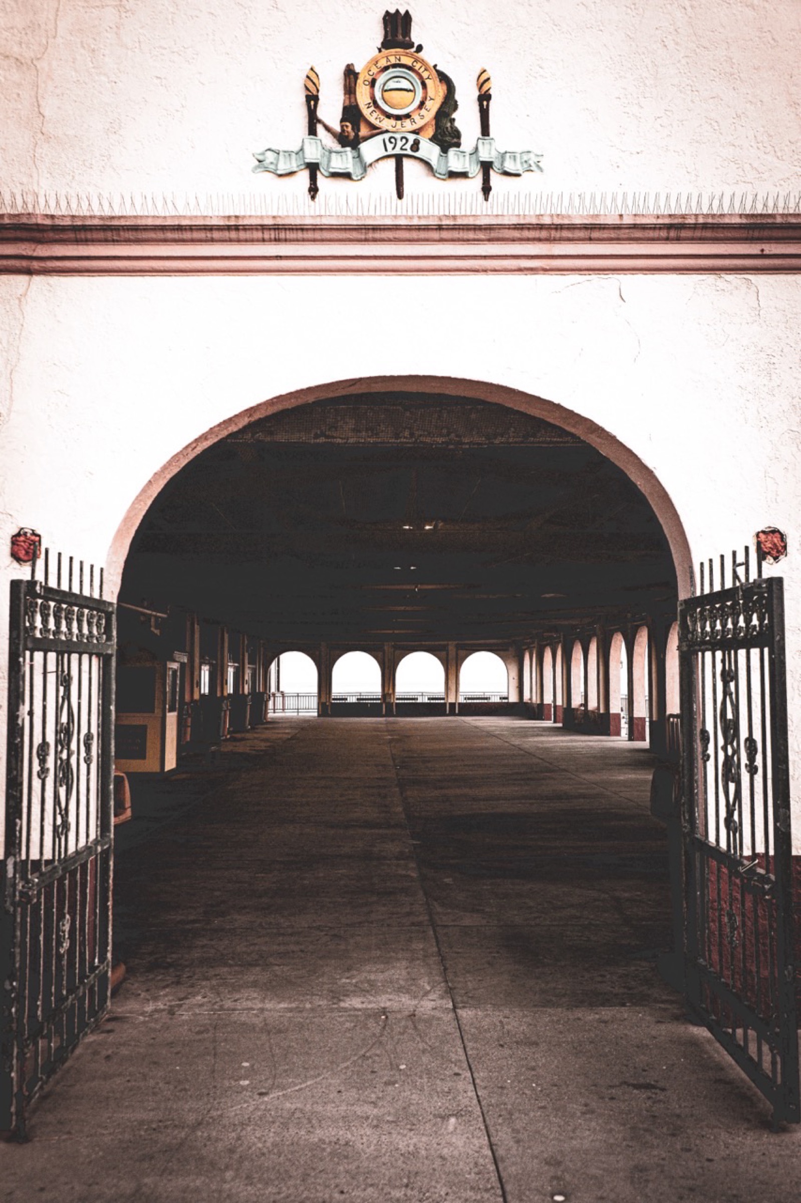 Historic archway - architectural photography