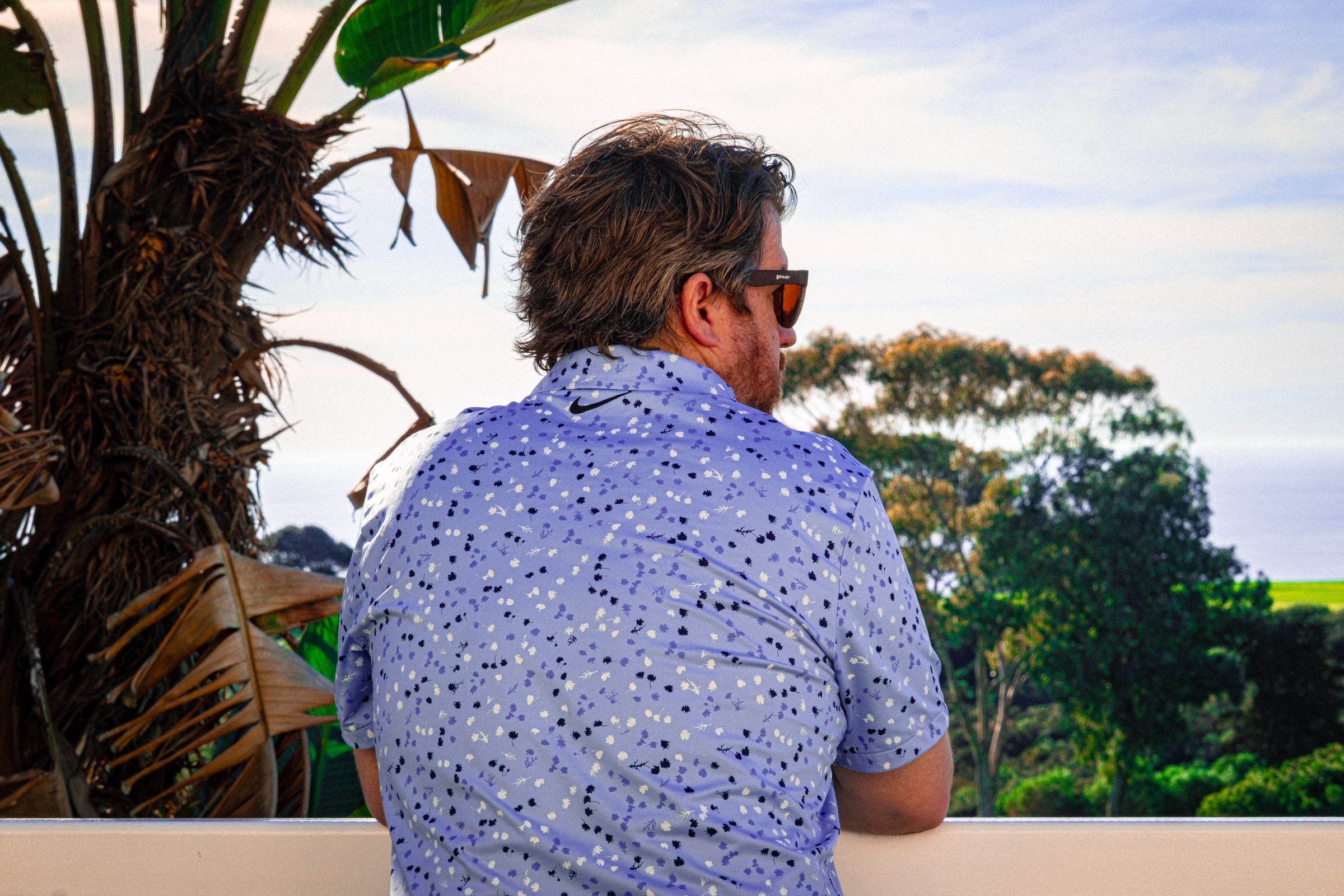 Group trip overlook at resort